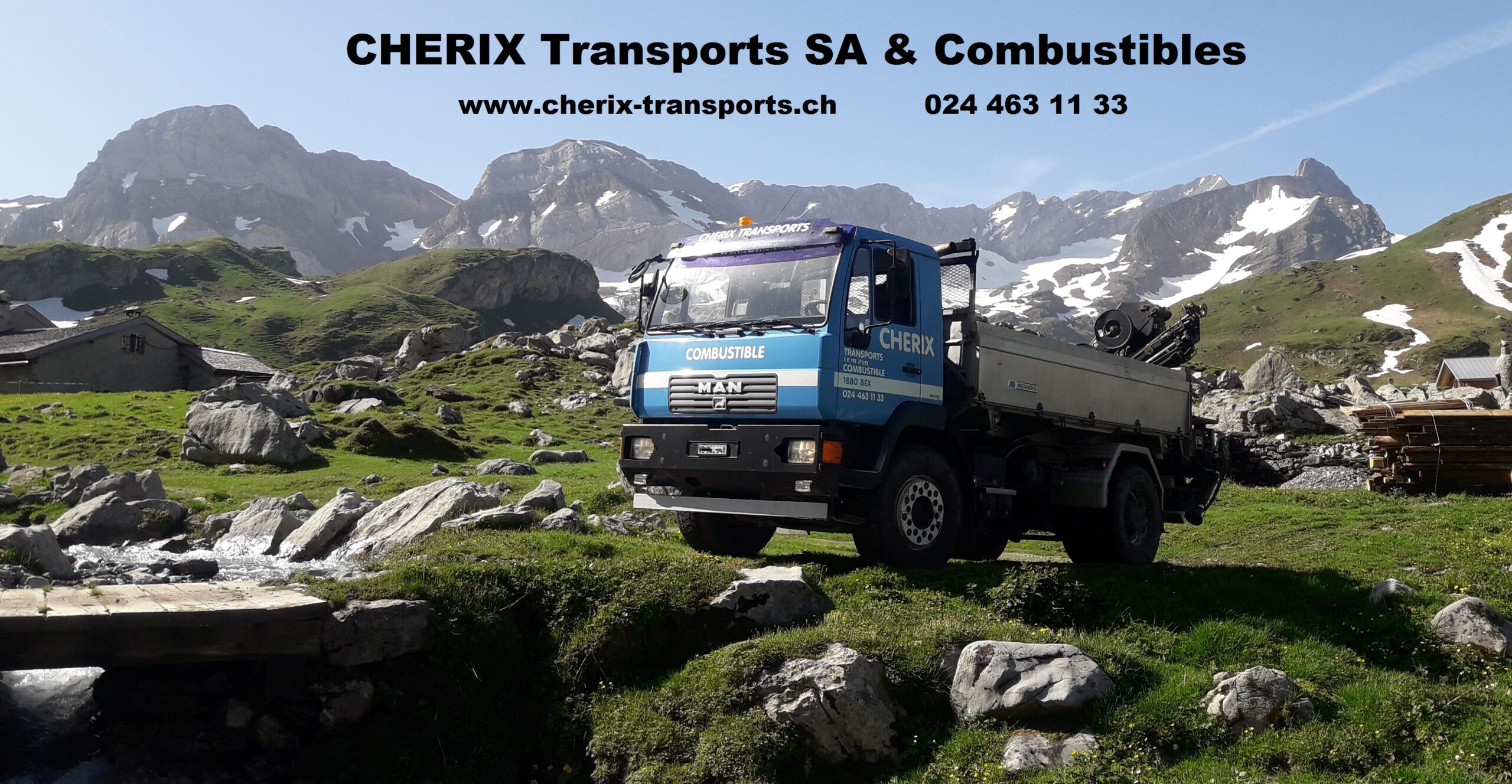 Logo publ.photo Camion Cherix
